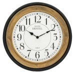DEKORACYJNY ZEGAR ŚCIENNY Grand Hotel Ø45cm Antic Line 