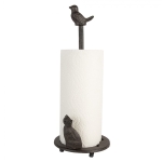 OZDOBNY STOJAK NA PAPIER KUCHENNY Country Style Bird Clayre & Eef