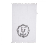 RĘCZNIK KUCHENNY Z MOTYWEM KOGUTA White Rooster Clayre & Eef