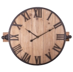 DEKORACYJNY ZEGAR Industrialny Rustic Styl Vintage Antic Line 