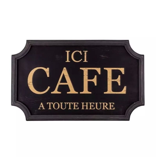 TABLICA Reklamowa „Kawa o każdej porze” Antic Line 