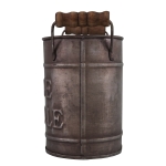 POJEMNIK METALOWY NA PŁYN DO NACZYŃ Vintage Old Antic Line 