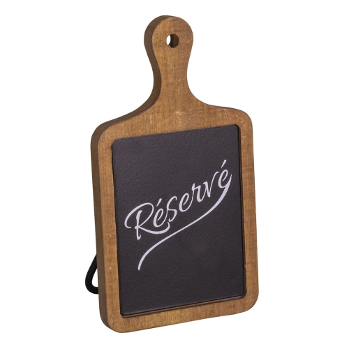 TABLICZKA INFORMACYJNA REZERWACJA Vintage Old Réservé Antic Line 