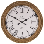 DEKORACYJNY ZEGAR ŚCIENNY Vintage Loft Paris Antique Ø 61 cm  Prowansalski Shabby ChicRustic Styl Antic Line