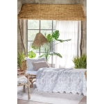 PROWANSALSKA NARZUTA PODWÓJNA TOILE DE JOUY Rustic Styl Blanc MariClo'