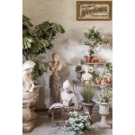 PROWANSALSKIE POPIERSIE KOBIETY Retro Trame Culturali  Blanc MariClo' Shabby Chic