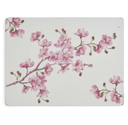 PODKŁADKI STOŁOWE DUŻE Vintage Różowe Kwiaty 4 szt.Pimpernel