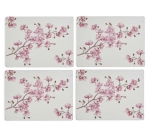 PODKŁADKI STOŁOWE DUŻE Vintage Różowe Kwiaty 4 szt.Pimpernel