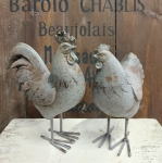 OZDOBNA DEKORACJA KOGUT Rooster Cottage Clayre & Eef 