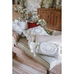 PODUSZKA WAŁEK BREZZA DI SANGALLO Rustic Styl A Blanc MariClo' 