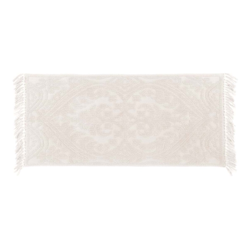 DYWAN ŻAKARDOWY Z FRĘDZLAMI BAGNO IN VILLA BIANCO XL Blanc MariClo' 