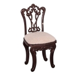 OZDOBNY IGIELNIK - PODUSZKA NA SZPILKI Vintage Brown Antic Line 