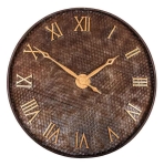 DEKORACYJNY ZEGAR ŚCIENNY Industrialny Styl Vintage Loft Ø80 Antic Line