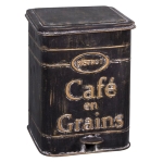 DEKORACYJNY KOSZ NA ŚMIECI VINTAGE Cafe En Grains Antic Line 