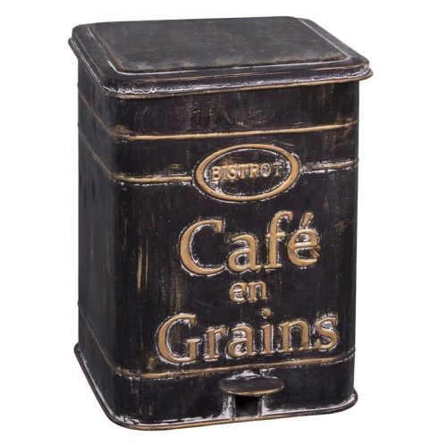 DEKORACYJNY KOSZ NA ŚMIECI VINTAGE Cafe En Grains Antic Line 