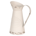 PROWANSALSKI DZBANEK METALOWY Country Style White Clayre & Eef 