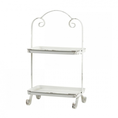 PROWANSALSKA PATERA Piętrowa White B Chic Antique