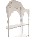 PROWANSALSKI REGAŁ Z DEKOREM LEONOR COLLECTION L Blanc MariClo'