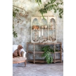 PROWANSALSKI REGAŁ Z DEKOREM LEONOR COLLECTION XL Blanc MariClo'