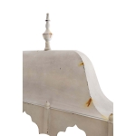 PROWANSALSKI REGAŁ Z DEKOREM LEONOR COLLECTION XL Blanc MariClo'