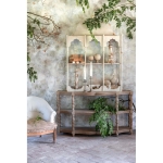 PROWANSALSKI REGAŁ Z DEKOREM LEONOR COLLECTION XL Blanc MariClo'