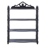 PROWANSALSKI REGAŁ Z DEKOREM VIOLETTA COLLECTION Blanc MariClo'