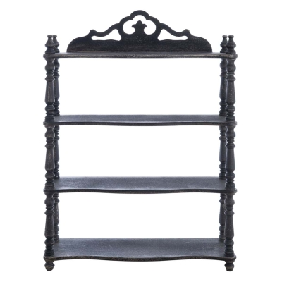 PROWANSALSKI REGAŁ Z DEKOREM VIOLETTA COLLECTION Blanc MariClo'