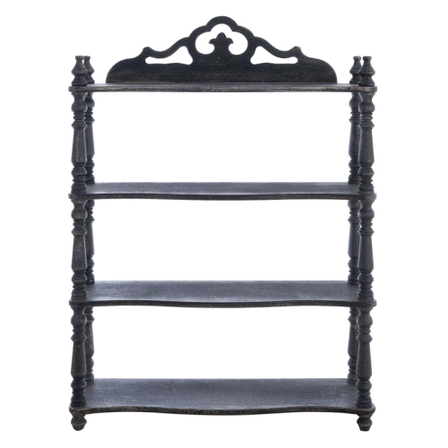 PROWANSALSKI REGAŁ Z DEKOREM VIOLETTA COLLECTION Blanc MariClo'