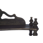 PROWANSALSKI REGAŁ Z DEKOREM VIOLETTA COLLECTION Blanc MariClo'