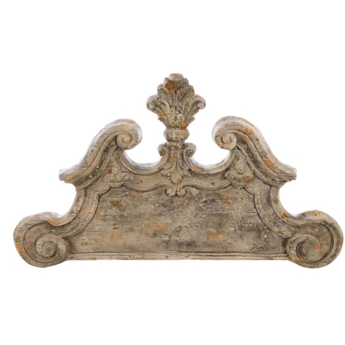 PROWANSALSKA DEKORACJA ŚCIENNA Z DEKOREM Respiro Blanc MariClo'