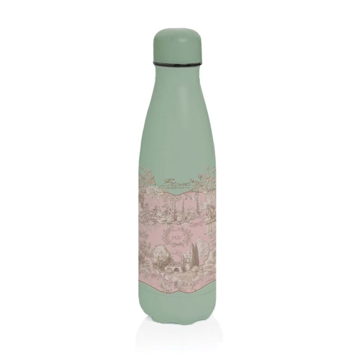 TERMOS TOILE DU BORGO VERDE 500 ml Rustic Styl Green Blanc MariClo'
