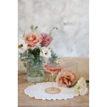 DEKORACYJNA PODKŁADKA BIANCO CARMEN WHITE Blanc MariClo'