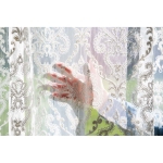 PROWANSALSKA ZASŁONA Z HAFTEM DENTELLE BEIGE Blanc MariClo'