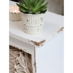 PROWANSALSKI STOŁEK/KWIETNIK ze Schowkiem Rustic Styl Chic Antique