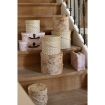 PROWANSALSKI ZESTAW WALIZEK Romantic Flower Clayre & Eef 