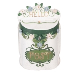 PROWANSALSKA SKRZYNKA NA LISTY POST Hello Green White Clayre & Eef