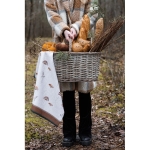 DEKORACYJNY KOSZ WIKLINOWY Z UCHWYTEM Botanic Brown Clayre & Eef