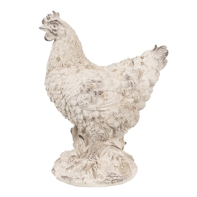 DEKORACJA KURA Chicken Cottage Rustic Styl Clayre & Eef 