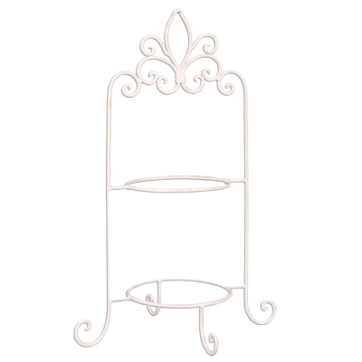 STOJAK NA TALERZE Country Style White Clayre & Eef  