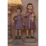 PROWANSALSKA DEKORACJA FIGURKA Brocante Girl Pink Clayre & Eef 