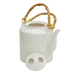 DZBANEK PORCELANOWY DO HERBATY Vintage White Clayre & Eef 