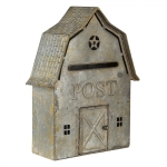SKRZYNKA NA LISTY Post Grey Country Style Clayre & Eef