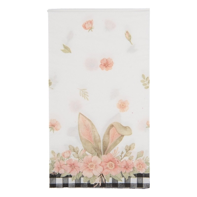 SERWETKI PAPIEROWE White Flower Rustic Styl Clayre & Eef 