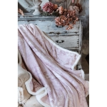PROWANSALSKI PLED Z TORBĄ TOILE DU BORGO ROSA Blanc MariClo' 