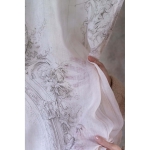 PROWANSALSKA ZASŁONA BAROQUE COLLECTION Blanc MariClo' 