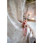 PROWANSALSKA ZASŁONA TOILE DE JOUY BEIGE Blanc MariClo'