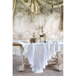 PROWANSALSKI OBRUS SOFFIO COLLECTION WHITE Blanc MariClo' 