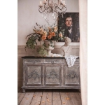  KOMODA Z 3 SZUFLADAMI W STYLU VINTAGE PATHOS Blanc MariClo' 