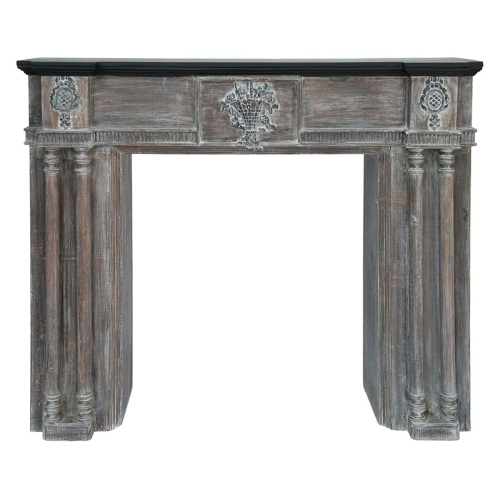 PROWANSALSKI PORTAL KOMINKA PATHOS Brown Rustic Styl Blanc MariClo' 