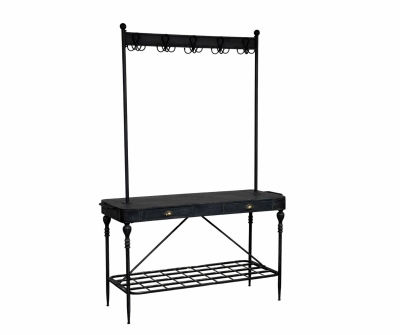 Rustic Stolik/Wieszak Styl Vintage Belldeco